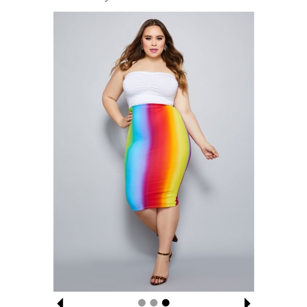 The Rainbow Skirt